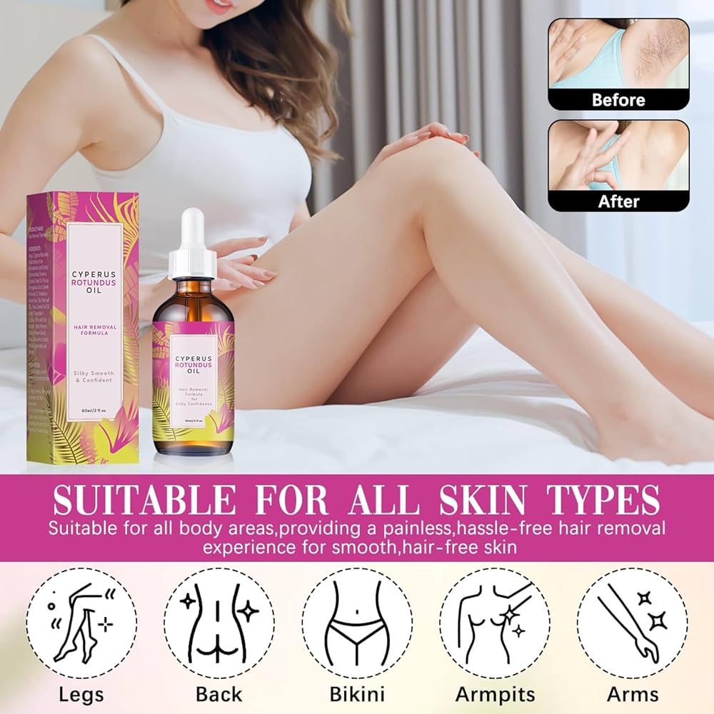 Lumera Cyperus Rotundus Hair Removal Oil